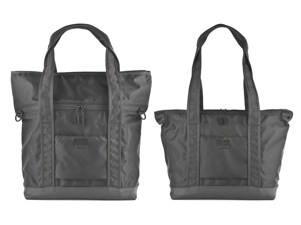 BAGJACK NXL Two Face Tote Bag Leather - Black #1130 – Cubeshops