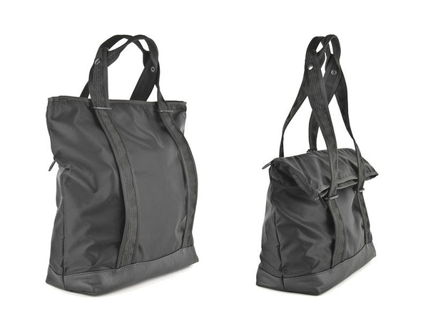 BAGJACK NXL Two Face Tote Bag Leather - Black #1130 – Cubeshops