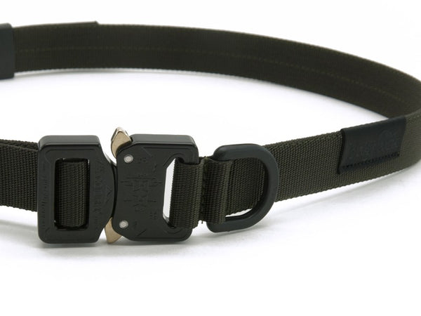 BAGJACK Next Level Belt 1 inch (25mm) M - Black/Silver buckle #01221