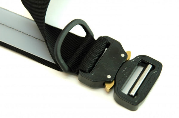 BAGJACK Next Level Belt 1 inch (25mm) M - Black/Silver
