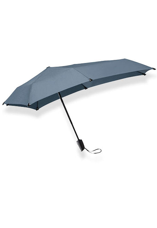 SENZ° MINI AUTOMATIC FOLDABLE STORM UMBRELLA ELEMENTAL BLUE