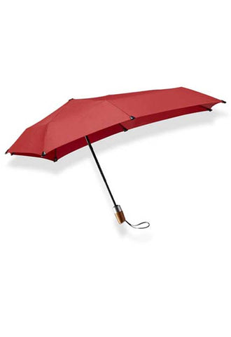 SENZ° MINI AUTOMATIC DELUXE FOLDABLE STORE UMBRELLA PASSION RED