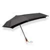 SENZ° MINI AUTOMATIC DELUXE FOLDABLE STORE UMBRELLA PURE BLACK