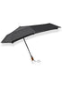 SENZ° MINI AUTOMATIC DELUXE FOLDABLE STORE UMBRELLA PURE BLACK BUSINESS