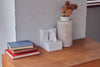 H CONCEPT Folio Tissue Case Gray