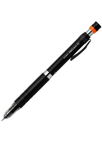 Zebra Mechanical Pencil Delguard 0.5mm, Black