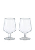 HARIO Heat Proof Glass Beer Goblet 2pc Set HBG-3524