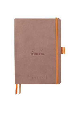 RHODIA Rhodiarama Goalbook A5 Dot Grid Rose Smoke #117803