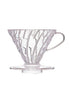 HARIO V60 Coffee Dripper 02 Clear VDR-02-T