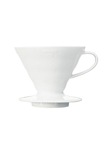 HARIO V60 Coffee Dripper 02 Ceramic White VDCR-02-W