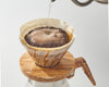 HARIO V60 Glass Dripper 02 Olive Wood VDGR-02-OV