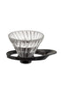 HARIO V60 Glass Dripper 01 Black VDGR-01-B