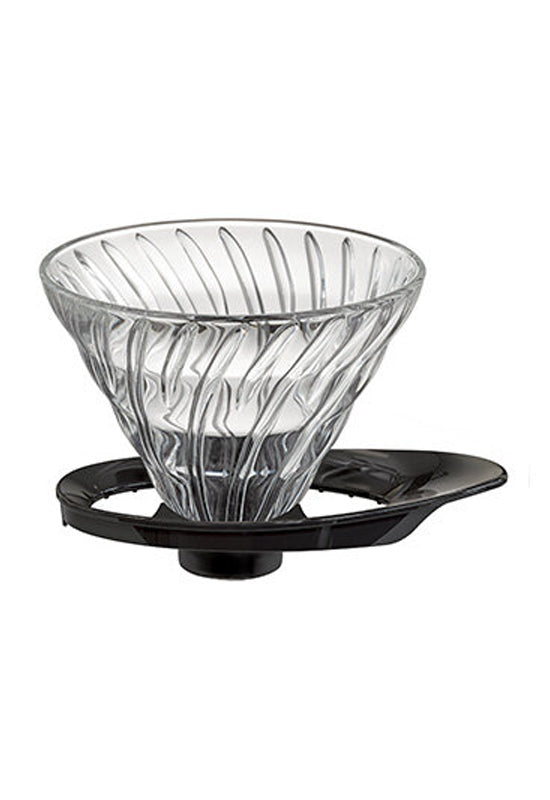 HARIO V60 Glass Dripper 02 Black VDGR-02-B