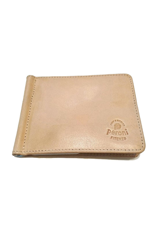PERONI Wallet with Moneyclip 1436 - Natural