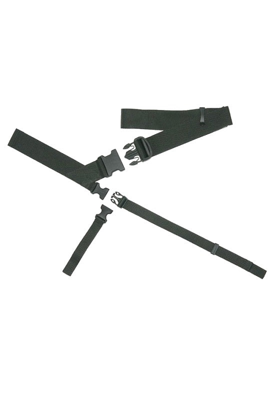 BAGJACK 3 Point strap system Polyamid - Black #85