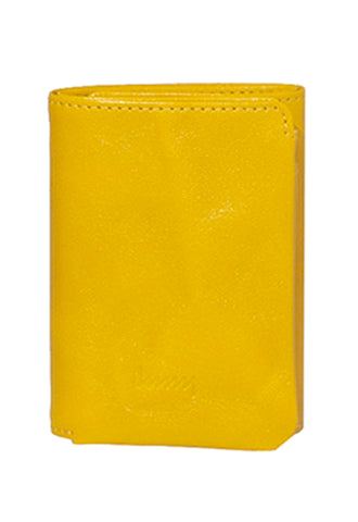 H CONCEPT Trifold Wallet Yellow