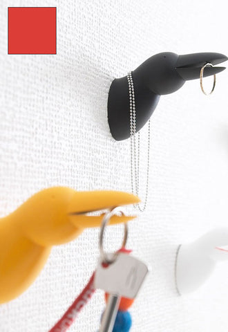 H CONCEPT Bird Hook - Red