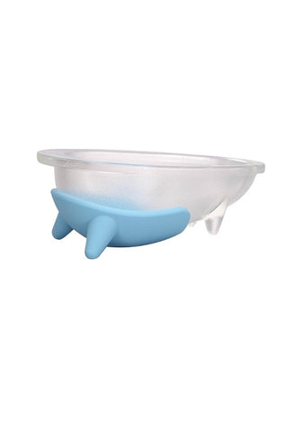 HARIO Dog Plate Mint Blue (Glass Type) 750ml PTS-L MIBU