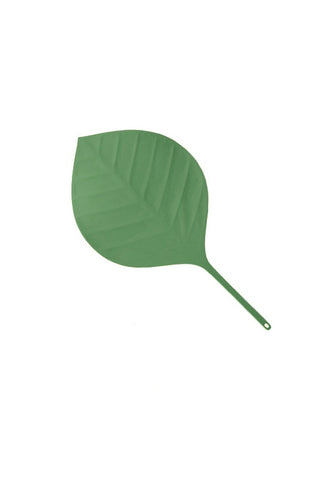 H CONCEPT Ha Uchiwa Leaf Fan - Green