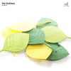 H CONCEPT Ha Uchiwa Leaf Fan - Green
