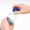 H CONCEPT Heart Bottle Cap - Clear Blue