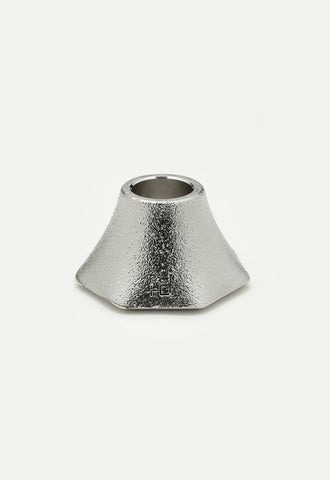 H CONCEPT Kazan Tissue Dispenser - Sand Finish Silver