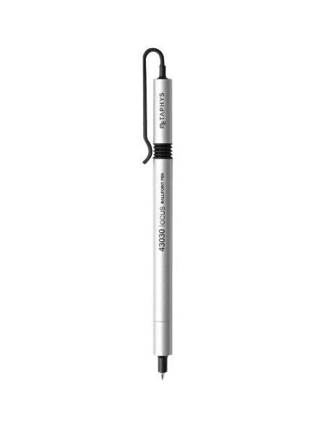 METAPHYS Locus Ballpoint Pen - Silver 43030