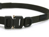 BAGJACK Next Level Belt 1 inch (25mm) S - Black/Silver buckle #01497
