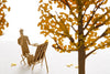 TERADA MOKEI No.24 Street Tree2 Ginkgo - Yellow/Brown