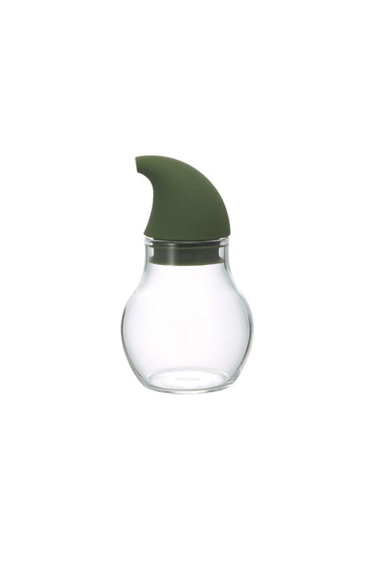 HARIO Nuba Seasoning Bottle Drop 120ml Olive Green NCD-120-OG