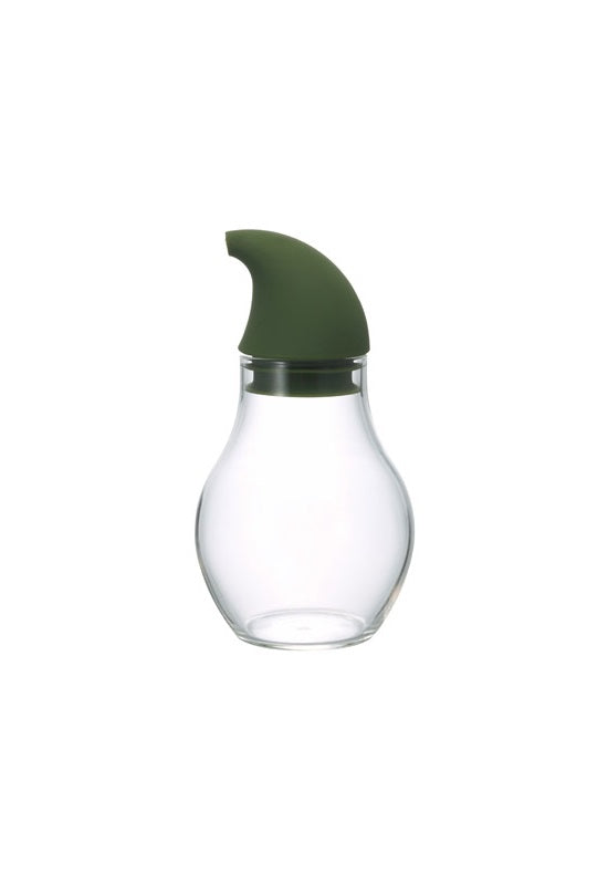 HARIO Nuba Seasoning Bottle Drop 180ml Olive Green NCD-180-OG
