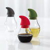 HARIO Nuba Seasoning Bottle Drop 180ml Olive Green NCD-180-OG