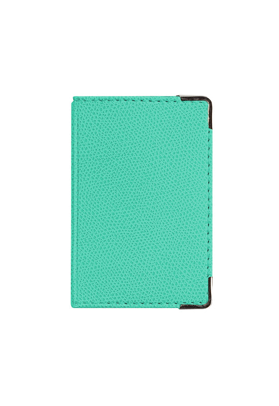QUO VADIS Pocket Card Holder - Turquoise JAD