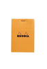 RHODIA Bloc N11 7.4x10.5cm Grid Orange #11200C