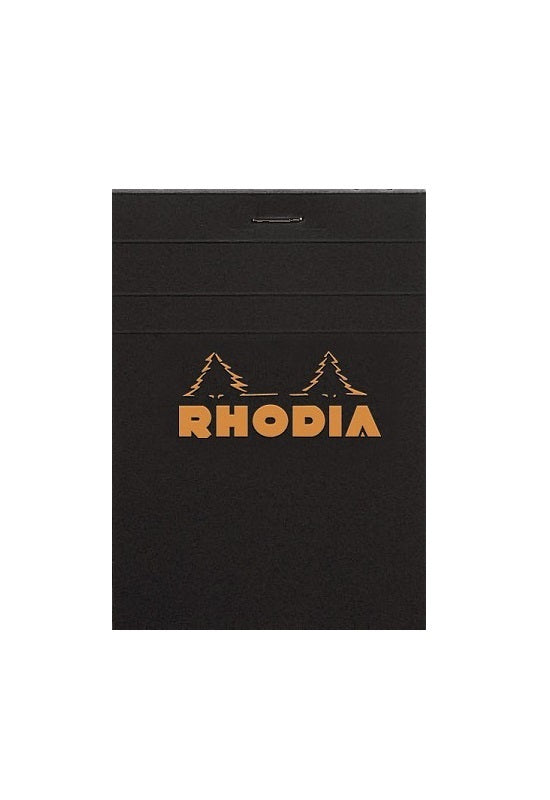 RHODIA Bloc N12 8.5x12cm Grid Black #122009C
