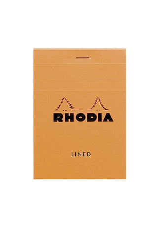 RHODIA Bloc N12 8.5x12cm Lined Orange #12600C