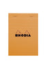 RHODIA Bloc N13 10.5x14.8cm Grid Orange #13200C