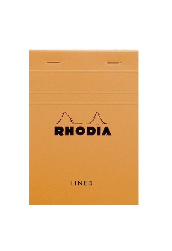 RHODIA Bloc N13 10.5x14.8cm Lined Orange #13600C