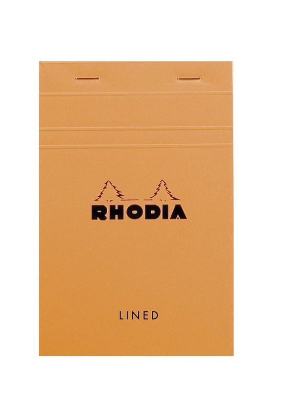 RHODIA Bloc N14 11x17cm Lined Orange #14600C