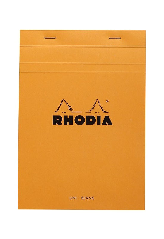 RHODIA Bloc N16 14.8x21cm Blank Orange #16000C
