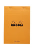 RHODIA Bloc N16 14.8x21cm Blank Orange #16000C