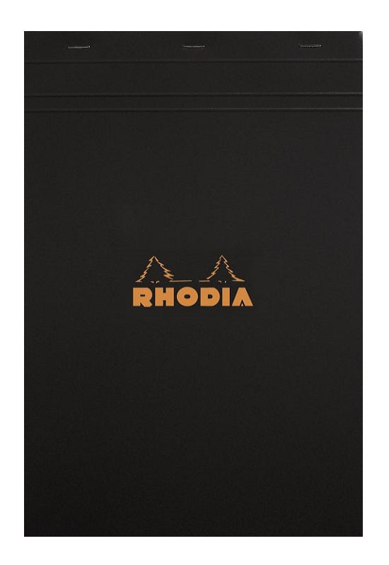 RHODIA Bloc N19 21x31.8cm Grid Black #192009C