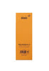 RHODIA Bloc N8 7.4x21cm Grid Orange #8200C