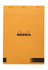 RHODIA Bloc R Pad N18 Blank Orange #182007C