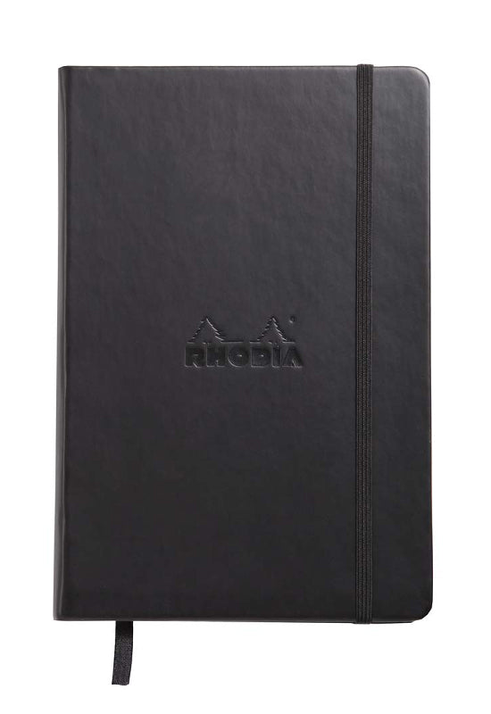 RHODIA Webnotebook 14x21cm Lined Black #118609C