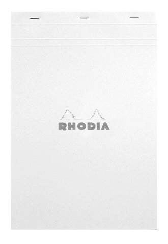 RHODIA White Bloc N18 21x29.7cm Lined with Margin #18601C