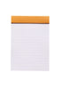 RHODIA Bloc N13 10.5x14.8cm Lined Black #136009C