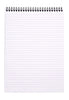 RHODIA Bloc Wirebound N18 Lined Black #185019C