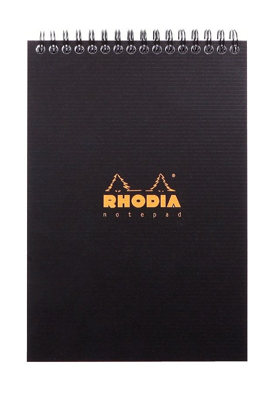 RHODIA Rhodiactive Wirebound Notepad A5 Lined #16921C