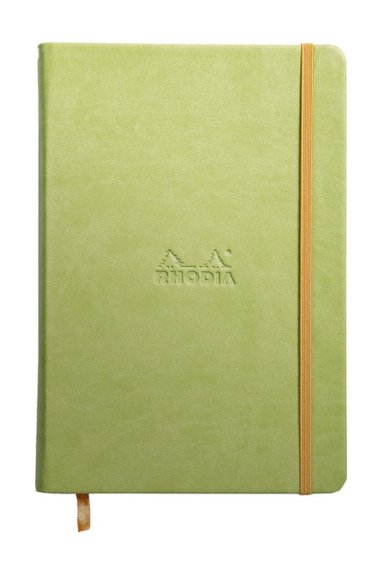 RHODIA Rhodiarama 14x21cm Lined Notebook Anise Green #118746C
